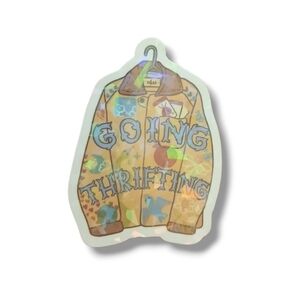 NEW Going Thrifting Holographic Sticker